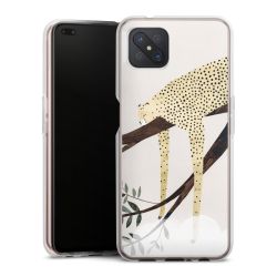 Silikonskal genomskinlig