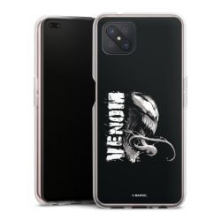 Silikonskal genomskinlig