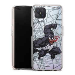 Silikonskal genomskinlig