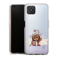 Silikonskal genomskinlig