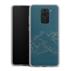 Silikonskal genomskinlig