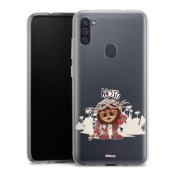 Silikonskal genomskinlig