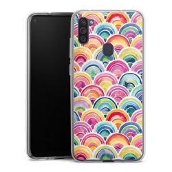 Silikonskal genomskinlig