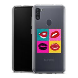 Silikonskal genomskinlig