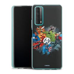 Silikonskal genomskinlig