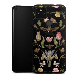 Veldbloemen en Bijen Zwart