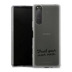 Silikonskal genomskinlig