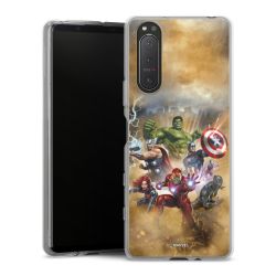 Silikonskal genomskinlig