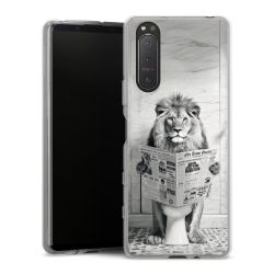 Silikonskal genomskinlig