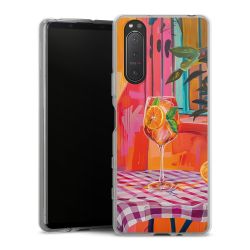 Silikonskal genomskinlig