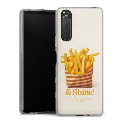 Silikonskal genomskinlig