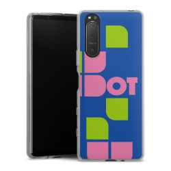 Silikonskal genomskinlig