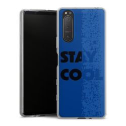 Silikonskal genomskinlig