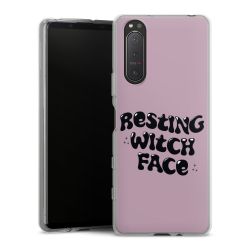 Silikonskal genomskinlig