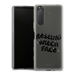 Silikonskal genomskinlig