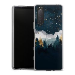 Silikonskal genomskinlig