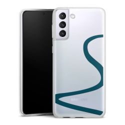 Silikonskal genomskinlig