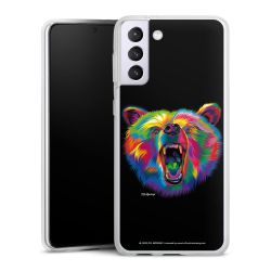 Silikonskal genomskinlig