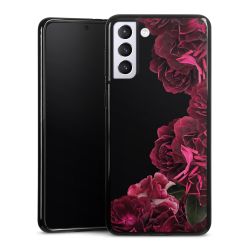 Rose vintage su nero