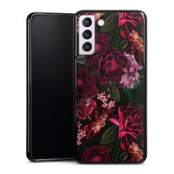 Fiori rosso scuro e rosa