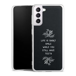 Silikonskal genomskinlig