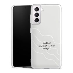 Silikonskal genomskinlig