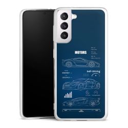 Silikonskal genomskinlig