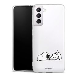 Silikonskal genomskinlig