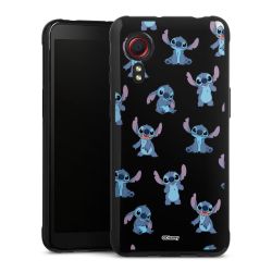 Stitch Faces Pattern Transparent