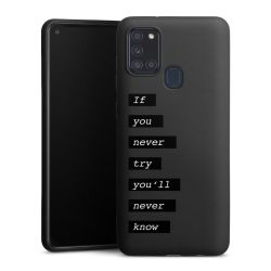 Silicone Premium Case Black Matt