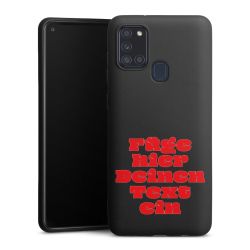 Silikon Premium Case  mattschwarz