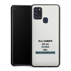 Silikon Premium Case  mattschwarz