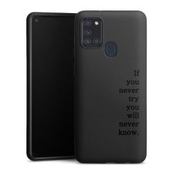 Silicone Premium Case Black Matt