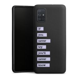 Silicone Premium Case Black Matt