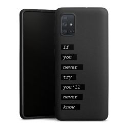 Silicone Premium Case Black Matt