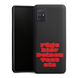 Silikon Premium Case  mattschwarz