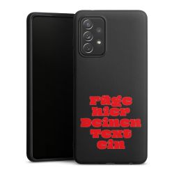 Silikon Premium Case  mattschwarz