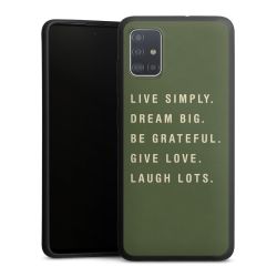 Silicone Premium Case Black Matt