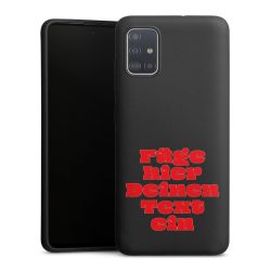 Silikon Premium Case  mattschwarz