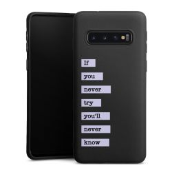 Silicone Premium Case black-matt