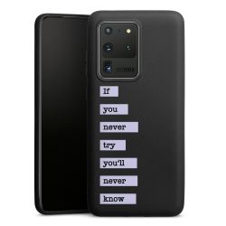 Silicone Premium Case Black Matt