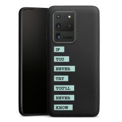 Silicone Premium Case black-matt