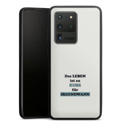 Silikon Premium Case  mattschwarz