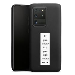 Silicone Premium Case Black Matt