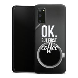 Silicone Premium Case Black Matt