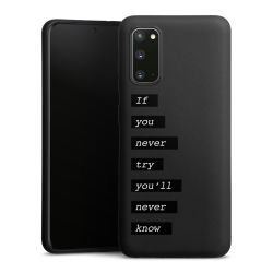 Silicone Premium Case Black Matt