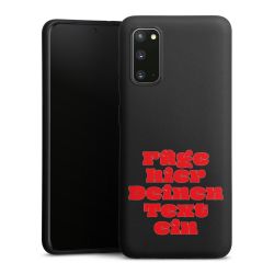 Silikon Premium Case  mattschwarz