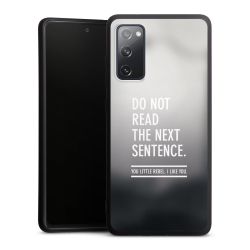 Silicone Premium Case Black Matt