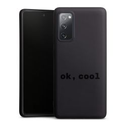 Silikon Premium Case black-matt