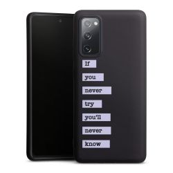 Silicone Premium Case Black Matt